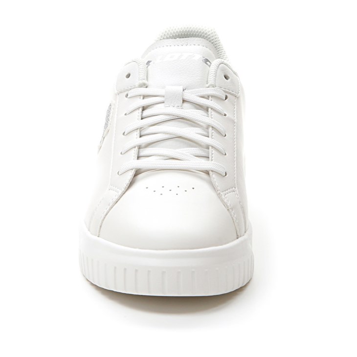Zapatillas Lotto Venus AMF II Glitter W Mujer Blancas Plateadas | LA726912X4
