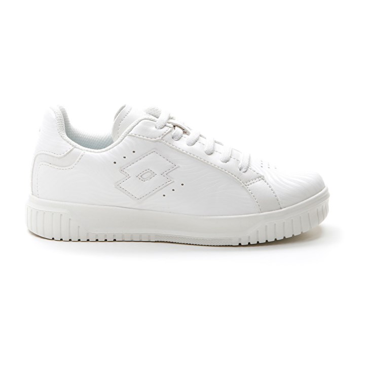 Zapatillas Lotto Venus AMF II Zebra JR Niños Blancas | JJ071447Q9
