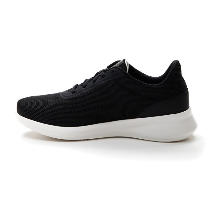 Zapatillas Lotto Verso AMF 1 Hombre Negras Blancas | VE127282K6