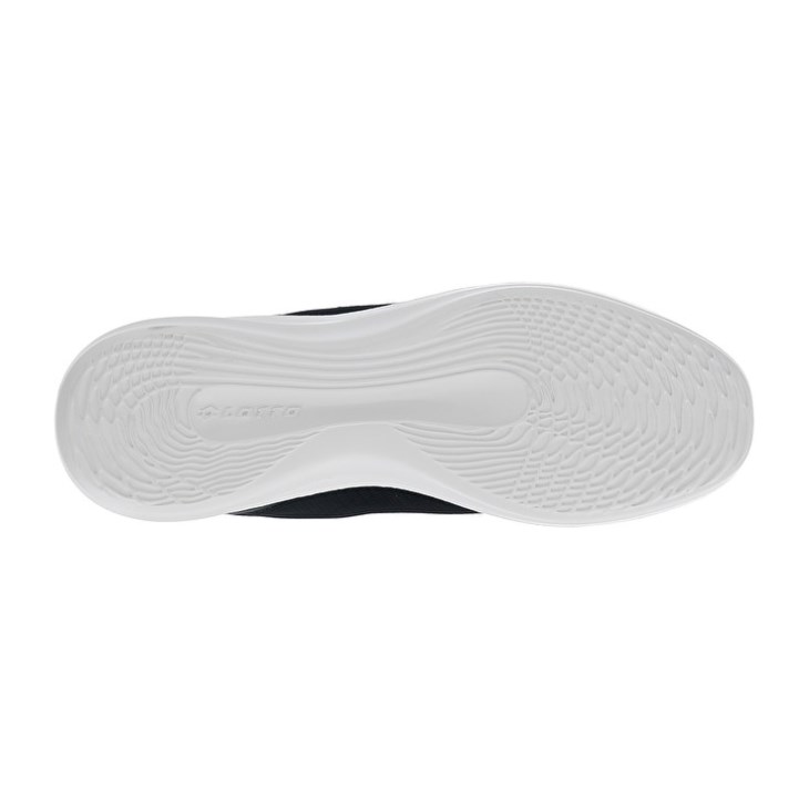 Zapatillas Lotto Verso AMF 1 Hombre Negras Blancas | VE127282K6