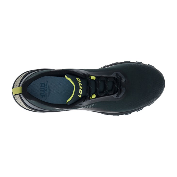 Zapatillas Running Lotto Moonrun 300 Hombre Verde Gris Negras | FZ300740P0