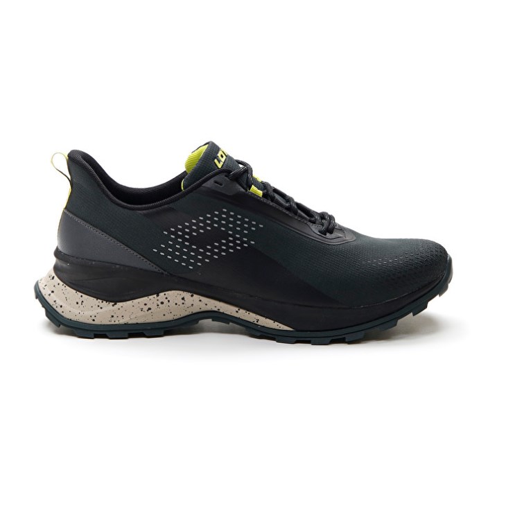 Zapatillas Running Lotto Moonrun 300 Hombre Verde Gris Negras | FZ300740P0