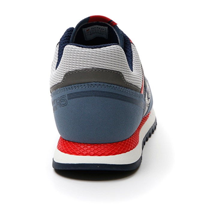 Zapatillas Running Lotto Runner Plus '95 AMF V Hombre Gris Azules Azules | VT287998M6