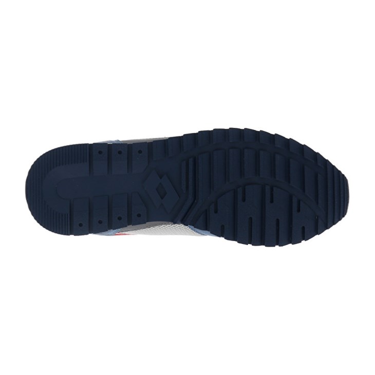 Zapatillas Running Lotto Runner Plus '95 AMF V Hombre Gris Azules Azules | VT287998M6