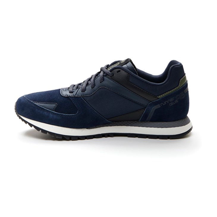 Zapatillas Running Lotto Runner Plus '95 IV SUE Hombre Azules Oscuro Negras | NU582188S0