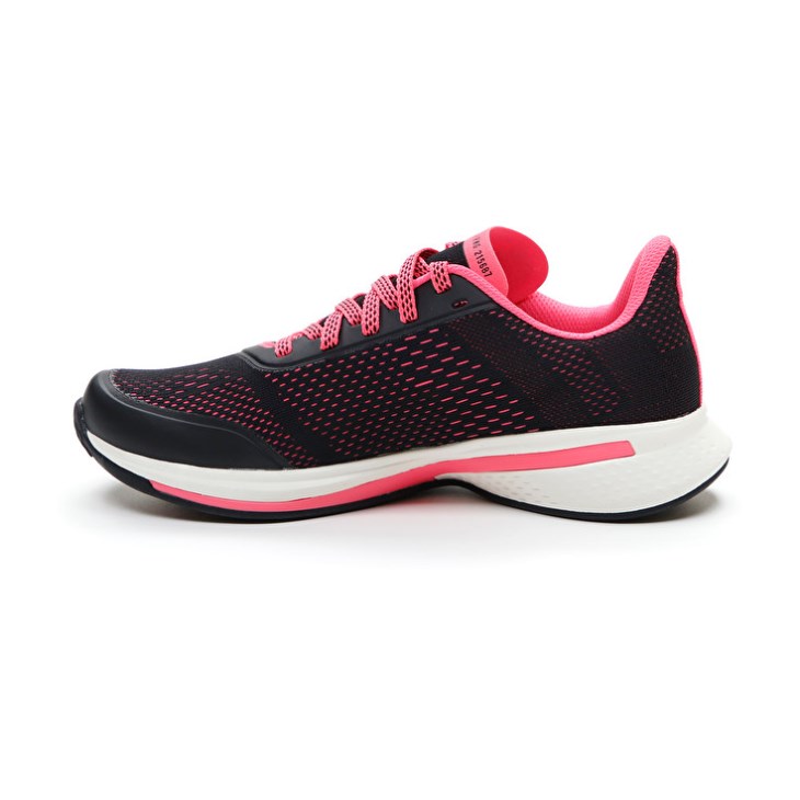 Zapatillas Running Lotto Speedevo 100 W Mujer Negras Coral | IV164196J8