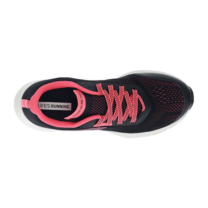 Zapatillas Running Lotto Speedevo 100 W Mujer Negras Coral | IV164196J8