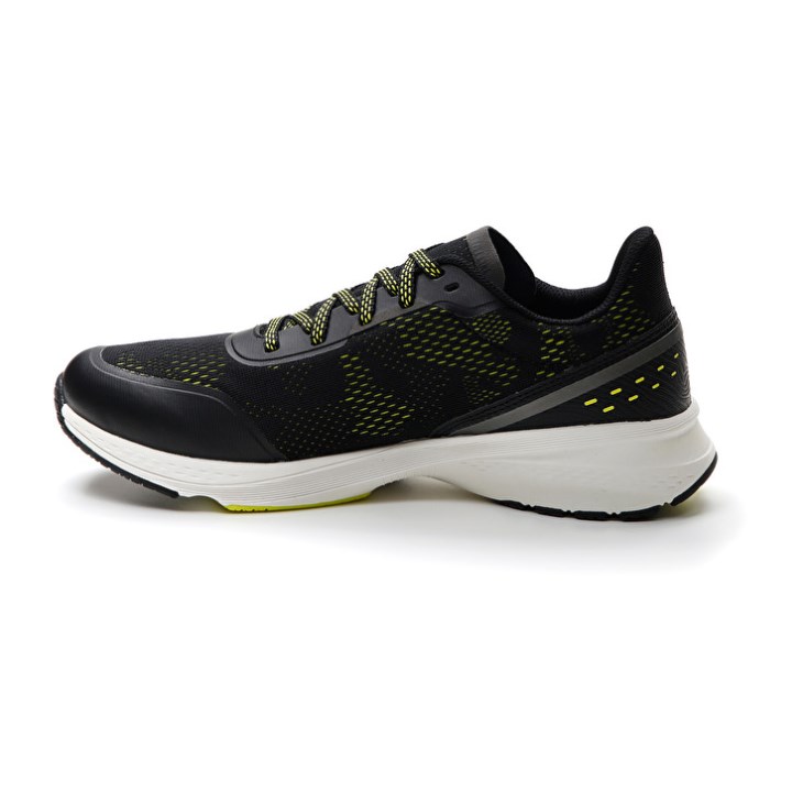 Zapatillas Running Lotto Speedevo 500 IV Hombre Negras Amarillo | DT698759M6