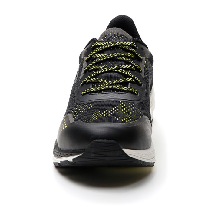 Zapatillas Running Lotto Speedevo 500 IV Hombre Negras Amarillo | DT698759M6
