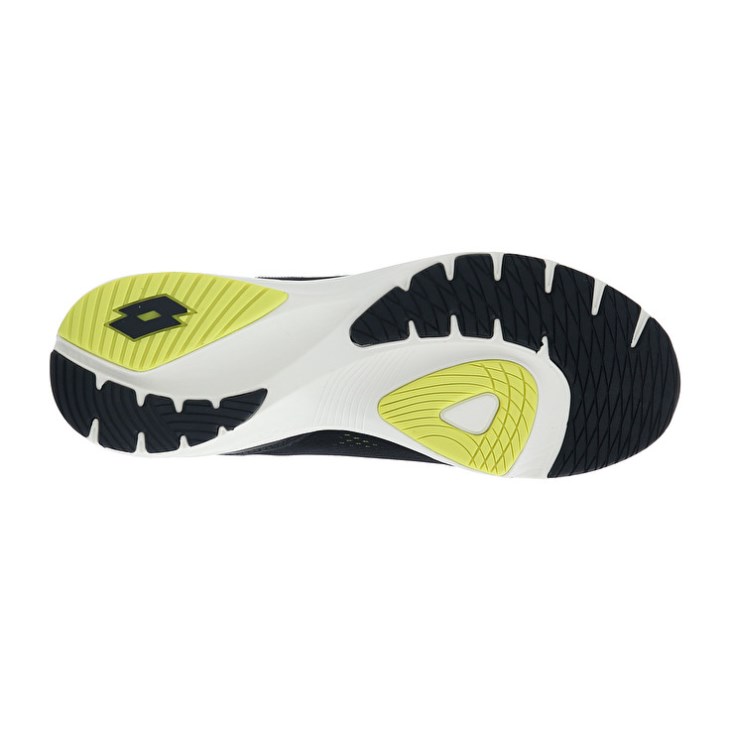Zapatillas Running Lotto Speedevo 500 IV Hombre Negras Amarillo | DT698759M6