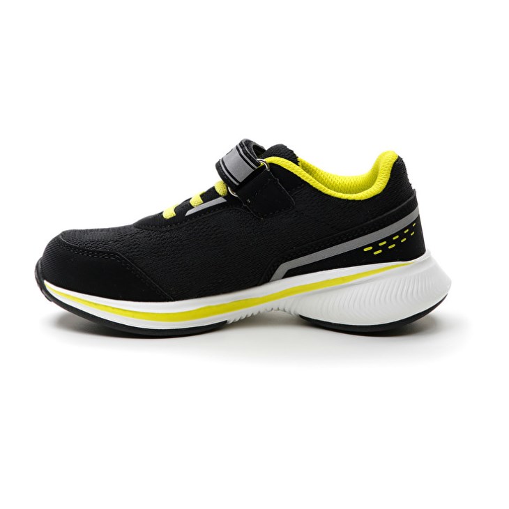 Zapatillas Running Lotto Speedevo 600 AMF CL S Niños Negras Gris Verde | YV520882B5