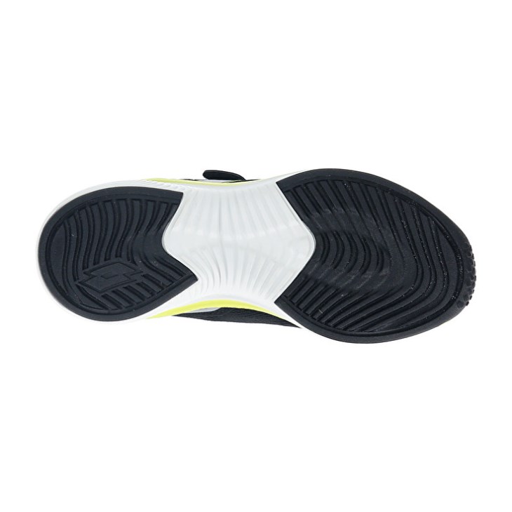 Zapatillas Running Lotto Speedevo 600 AMF CL S Niños Negras Gris Verde | YV520882B5