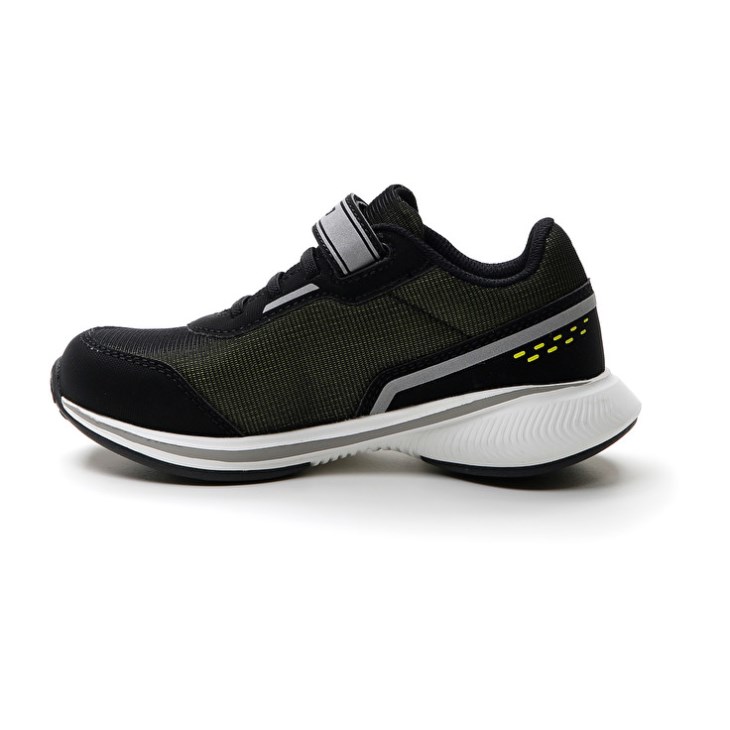 Zapatillas Running Lotto Speedevo 600 AMF II CL S Niños Negras Verde | NK375217C0