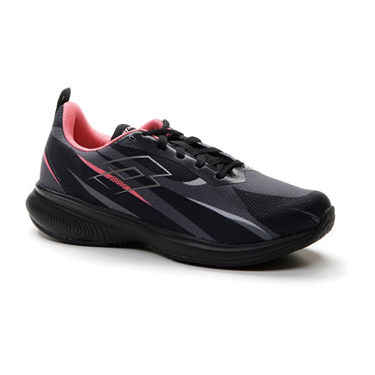 Zapatillas Running Lotto Speedevo 600 III W Mujer Negras Coral | CL271067C3