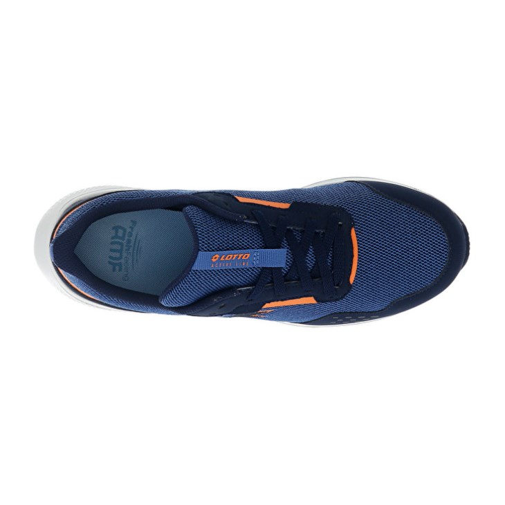 Zapatillas Running Lotto Speedevo 600 II Hombre Azules Naranjas | RG360226H6