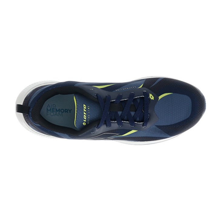 Zapatillas Running Lotto Speedevo 600 III Hombre Azul Marino Azules Amarillo | RV291959N4