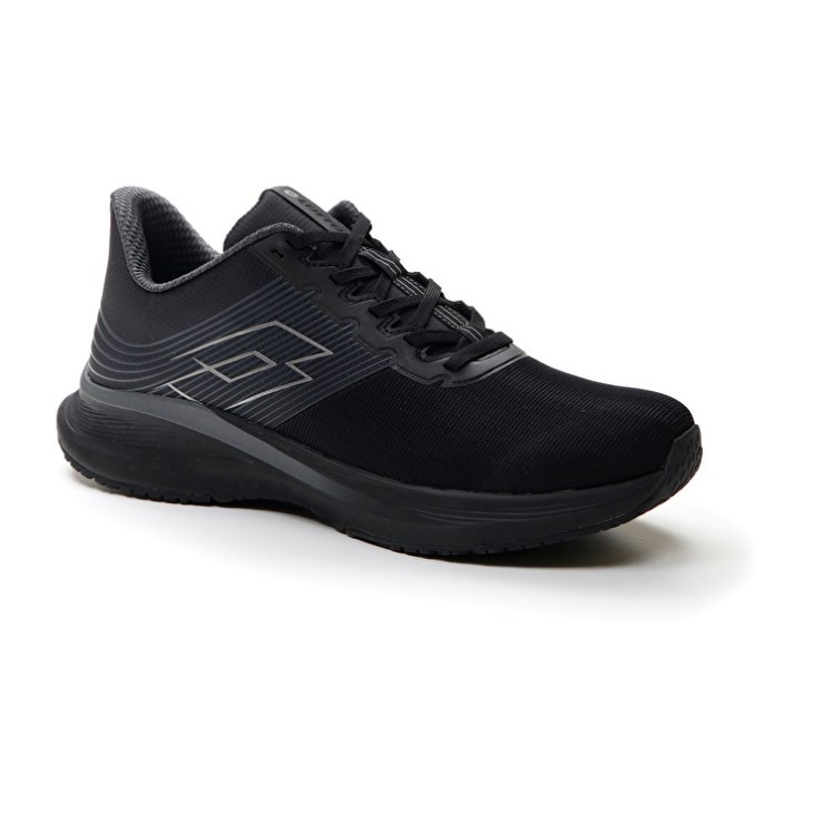Zapatillas Running Lotto Speedevo 700 II Hombre Negras | KH303860S4