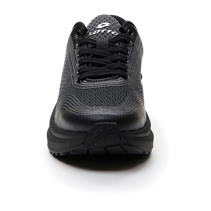 Zapatillas Running Lotto Speedride 400 W Mujer Negras Gris | OI775297E2
