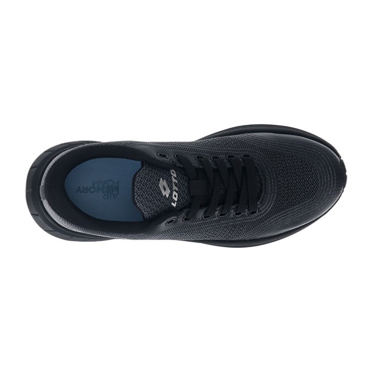 Zapatillas Running Lotto Speedride 400 W Mujer Negras Gris | OI775297E2
