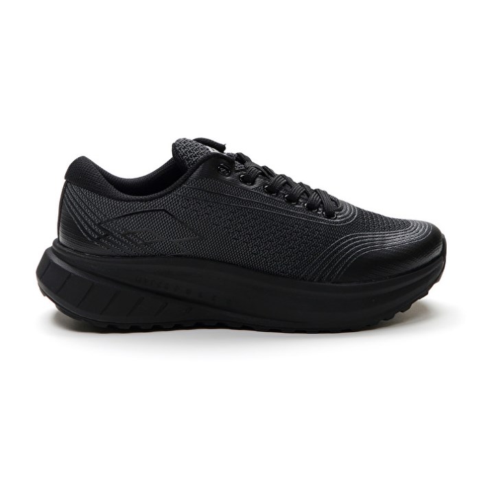 Zapatillas Running Lotto Speedride 400 W Mujer Negras Gris | OI775297E2