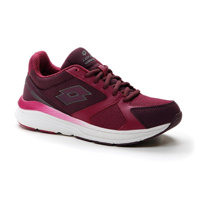 Zapatillas Running Lotto Speedride 600 Xii W Mujer Rojas Oscuro | GA639043P0
