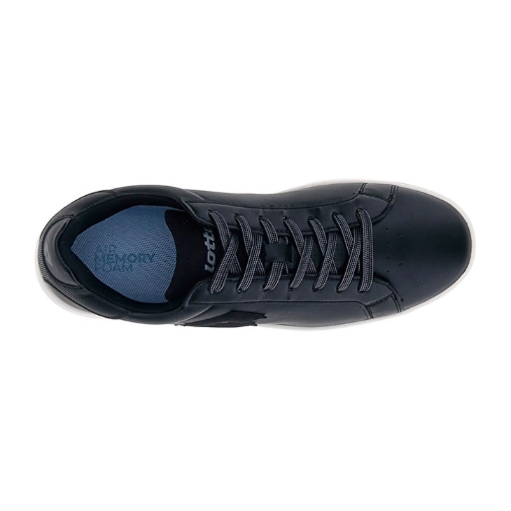 Zapatillas Tenis Lotto 1973 AMF Evo VII Hombre Negras | ND385468J3