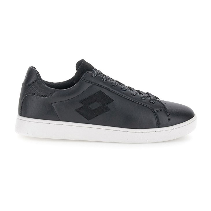 Zapatillas Tenis Lotto 1973 AMF Evo VII Hombre Negras | ND385468J3