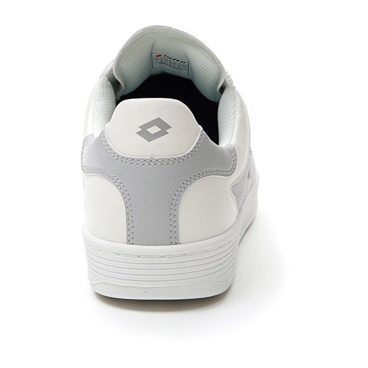 Zapatillas Tenis Lotto 1973 AMF Evo VI NET Hombre Blancas Gris | JB208970O3