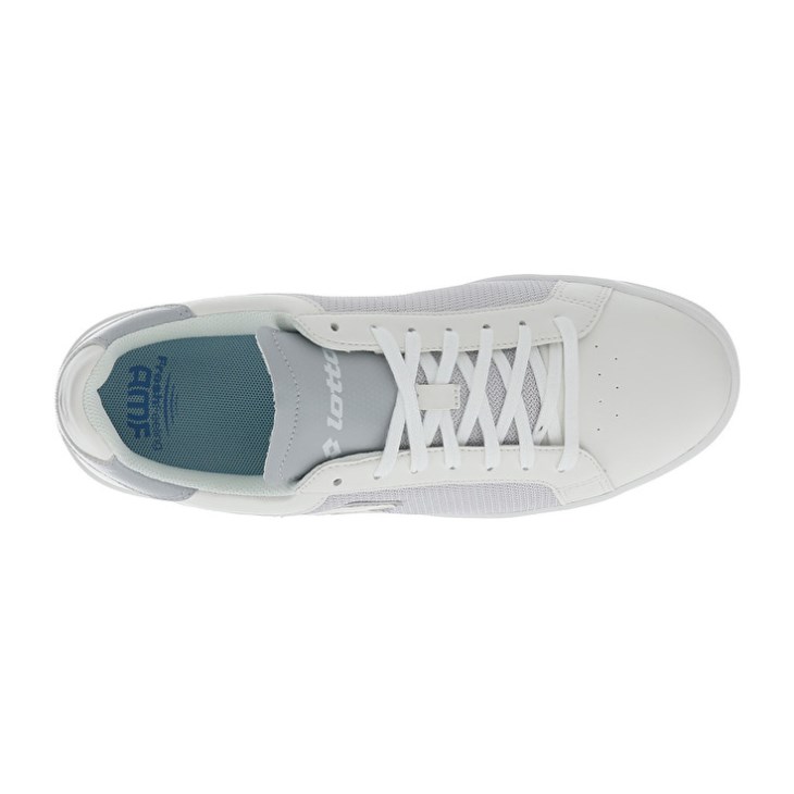 Zapatillas Tenis Lotto 1973 AMF Evo VI NET Hombre Blancas Gris | JB208970O3