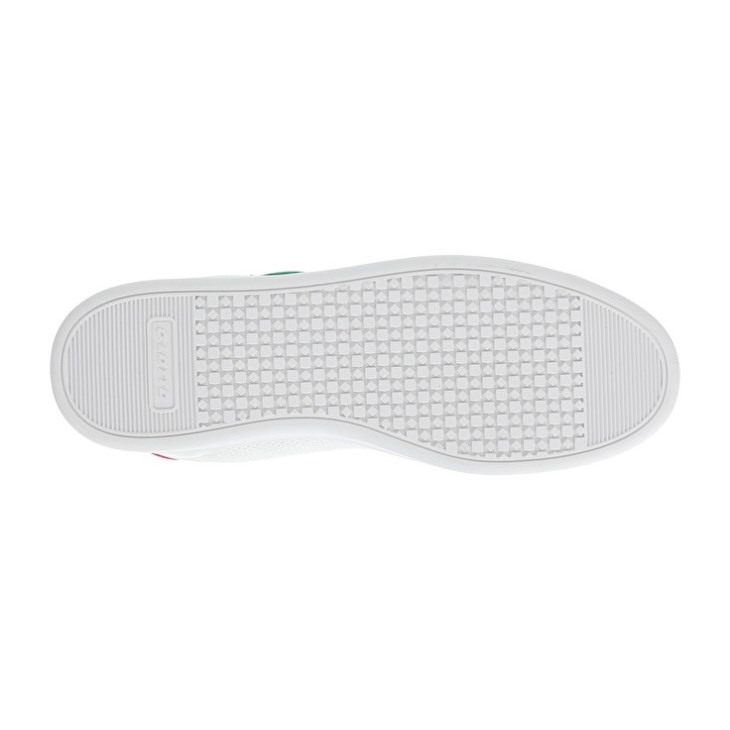 Zapatillas Tenis Lotto 1973 AMF NET Hombre Blancas Verde Rojas | RD741794W0