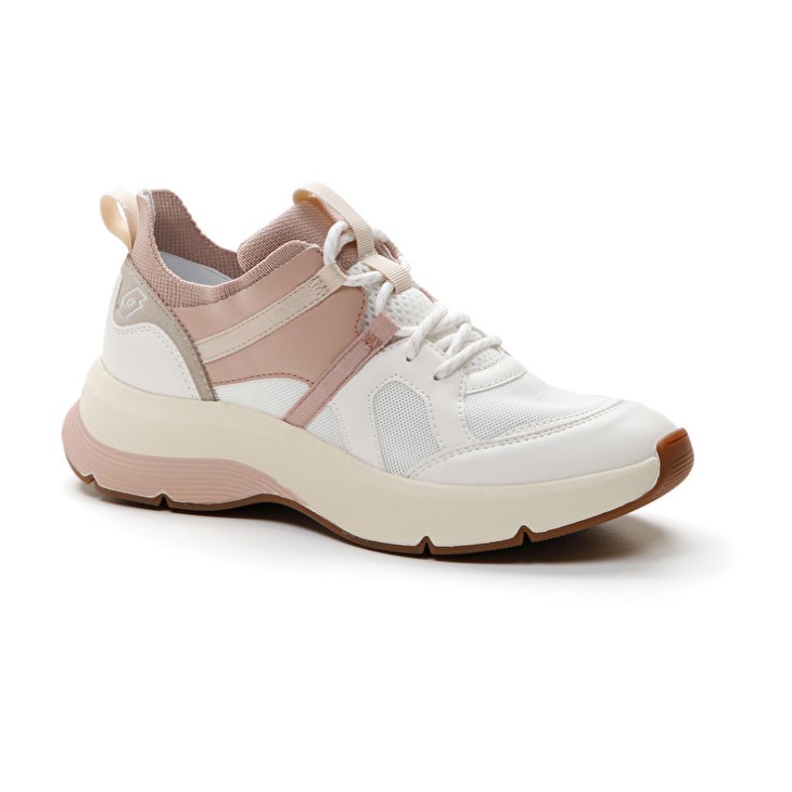 Zapatillas Tenis Lotto Antares 1 AMF W Mujer Blancas Rosas | LE589798M3