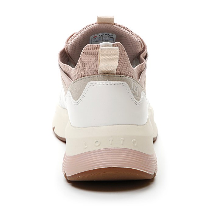 Zapatillas Tenis Lotto Antares 1 AMF W Mujer Blancas Rosas | LE589798M3