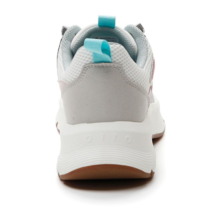 Zapatillas Tenis Lotto Antares AMF W Mujer Blancas Gris | BJ097639H6