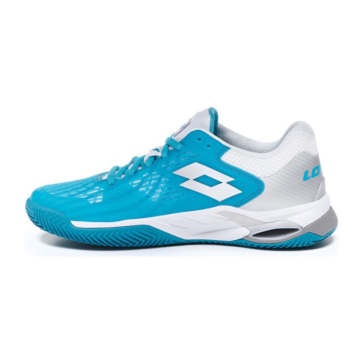 Zapatillas Tenis Lotto Mirage 100 CLY W Mujer Azules Blancas Plateadas | QP478817X5