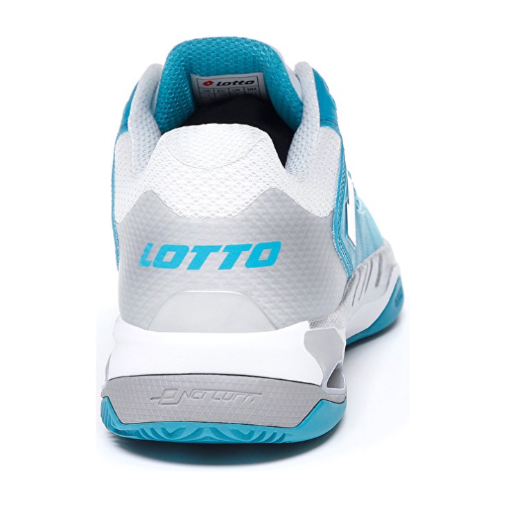 Zapatillas Tenis Lotto Mirage 100 CLY W Mujer Azules Blancas Plateadas | QP478817X5