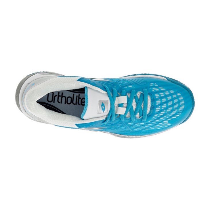 Zapatillas Tenis Lotto Mirage 100 CLY W Mujer Azules Blancas Plateadas | QP478817X5