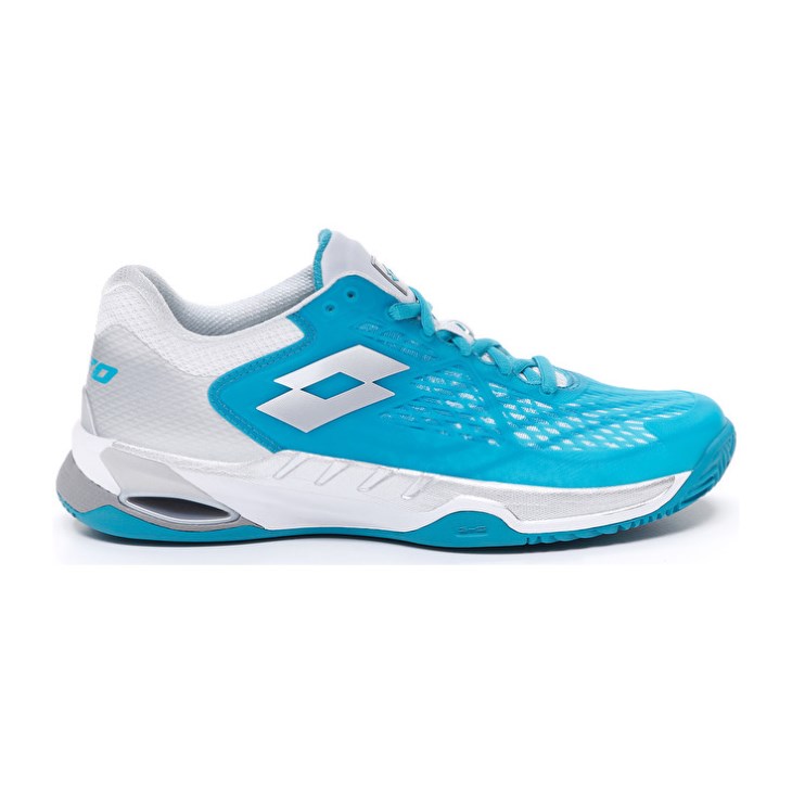 Zapatillas Tenis Lotto Mirage 100 CLY W Mujer Azules Blancas Plateadas | QP478817X5