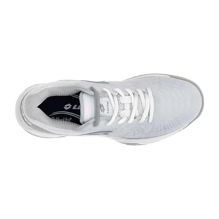 Zapatillas Tenis Lotto Mirage 100 II SPD W Mujer Blancas Gris | ZA631143L2