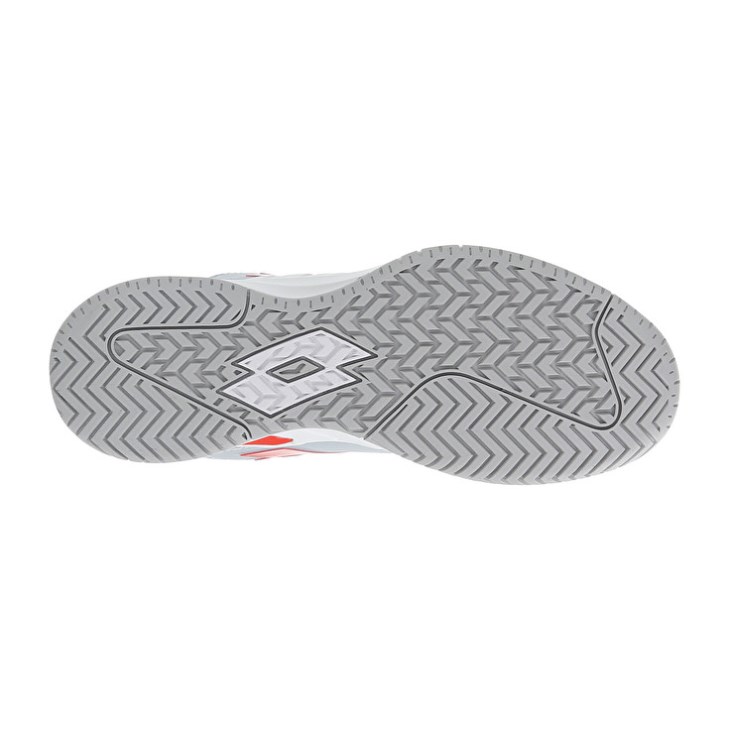 Zapatillas Tenis Lotto Mirage 100 SPD W Mujer Blancas Rojas | FU075497G7