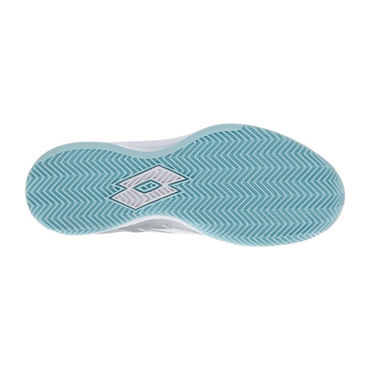 Zapatillas Tenis Lotto Mirage 200 CLY W Mujer Blancas Plateadas Azules | TK781368Y9
