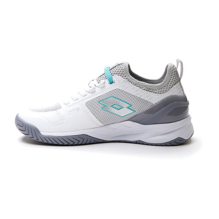 Zapatillas Tenis Lotto Mirage 200 SPD W Mujer Blancas Gris | PP361686A8