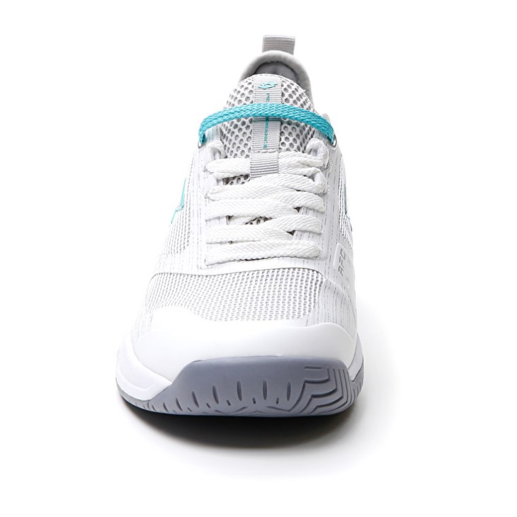Zapatillas Tenis Lotto Mirage 200 SPD W Mujer Blancas Gris | PP361686A8