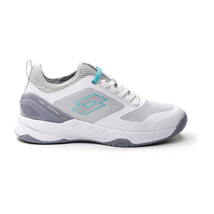 Zapatillas Tenis Lotto Mirage 200 SPD W Mujer Blancas Gris | PP361686A8