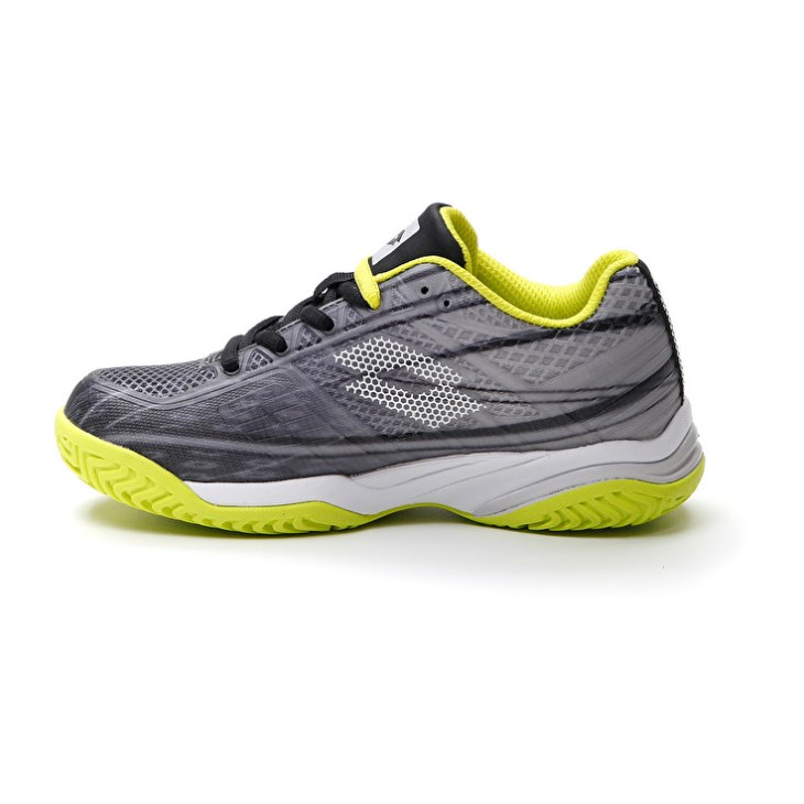 Zapatillas Tenis Lotto Mirage 300 ALR JR Niños Negras Blancas Verde | PC689518H3