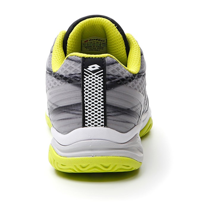Zapatillas Tenis Lotto Mirage 300 ALR JR Niños Negras Blancas Verde | PC689518H3