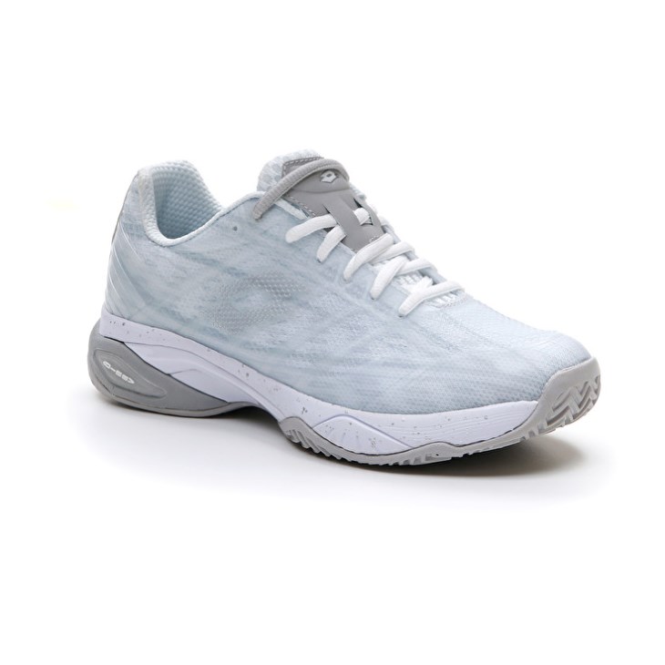 Zapatillas Tenis Lotto Mirage 300 CLY W Mujer Blancas Plateadas | YU349604V9