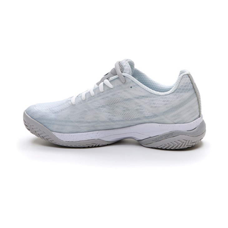 Zapatillas Tenis Lotto Mirage 300 CLY W Mujer Blancas Plateadas | YU349604V9