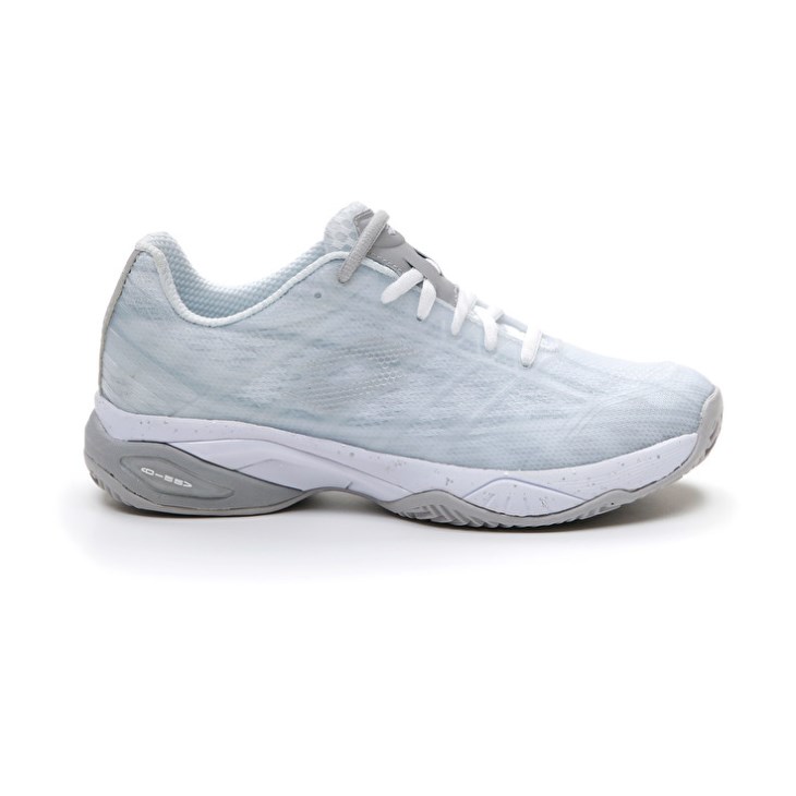 Zapatillas Tenis Lotto Mirage 300 CLY W Mujer Blancas Plateadas | YU349604V9