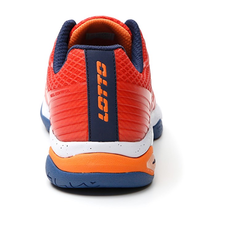 Zapatillas Tenis Lotto Mirage 300 III SPD Hombre Naranjas Blancas | JR387298N9