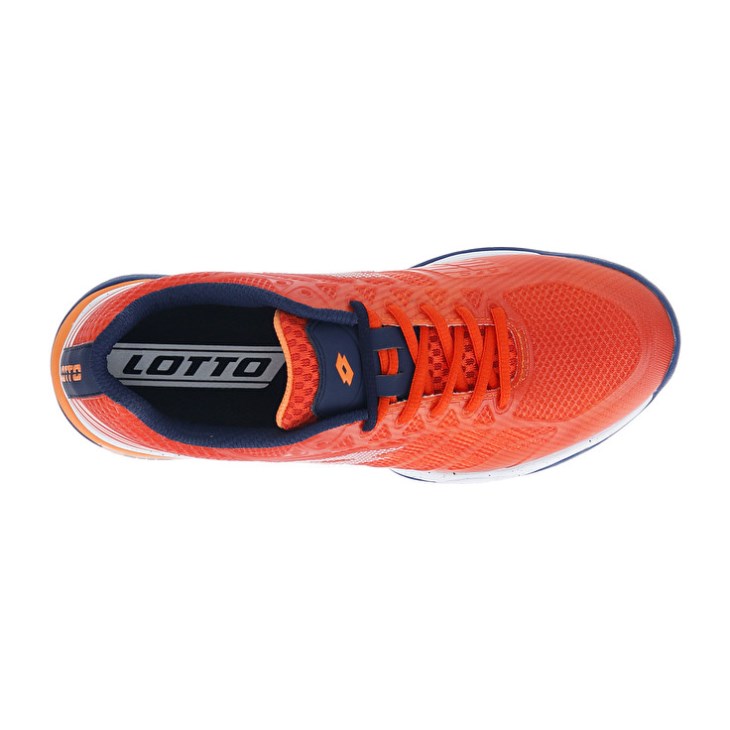 Zapatillas Tenis Lotto Mirage 300 III SPD Hombre Naranjas Blancas | JR387298N9